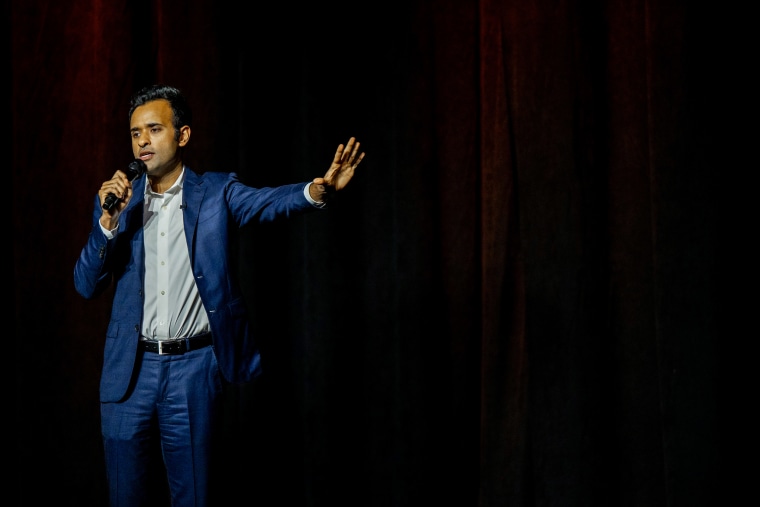 Vivek Ramaswamy in Texas.