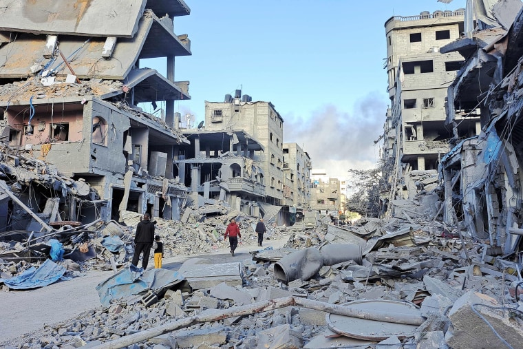 Israeli bombardments leave Gaza devastated