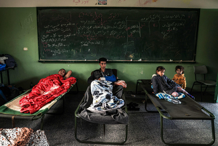 Image: PALESTINIAN-ISRAEL-CONFLICT-WOUNDED