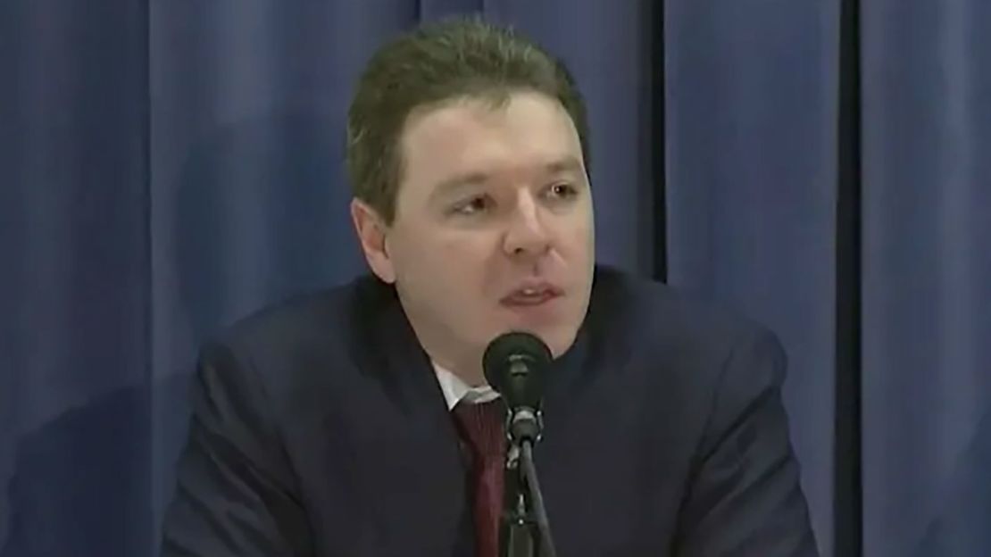 Jonathan Mitchell during a panel in April 2016.