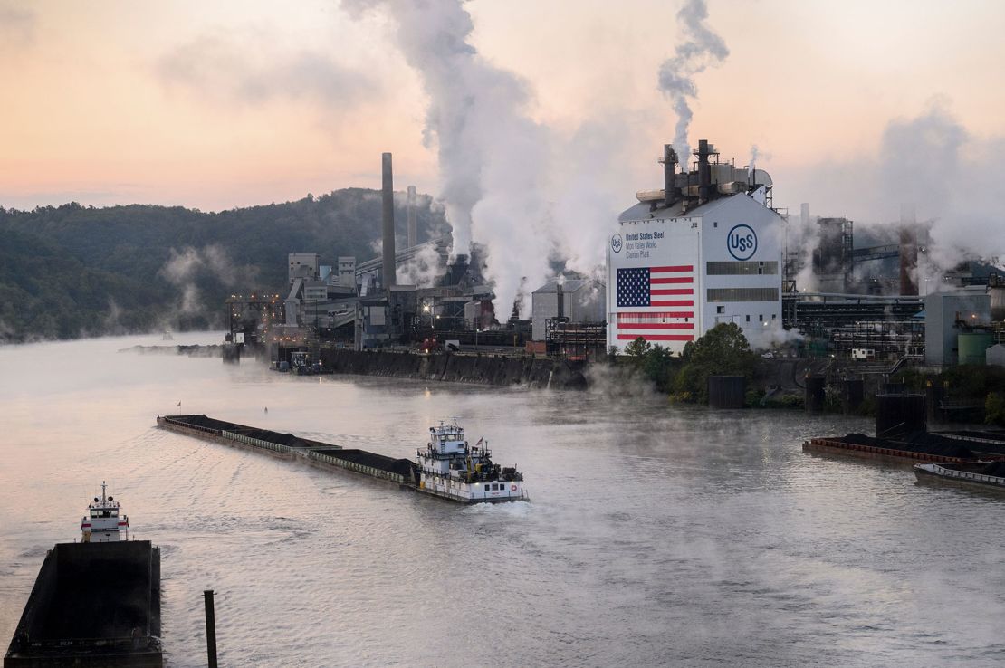 US Steel, which has facilities near Pittsburgh, is facing a takeover bid by Japan's largest steelmaker.