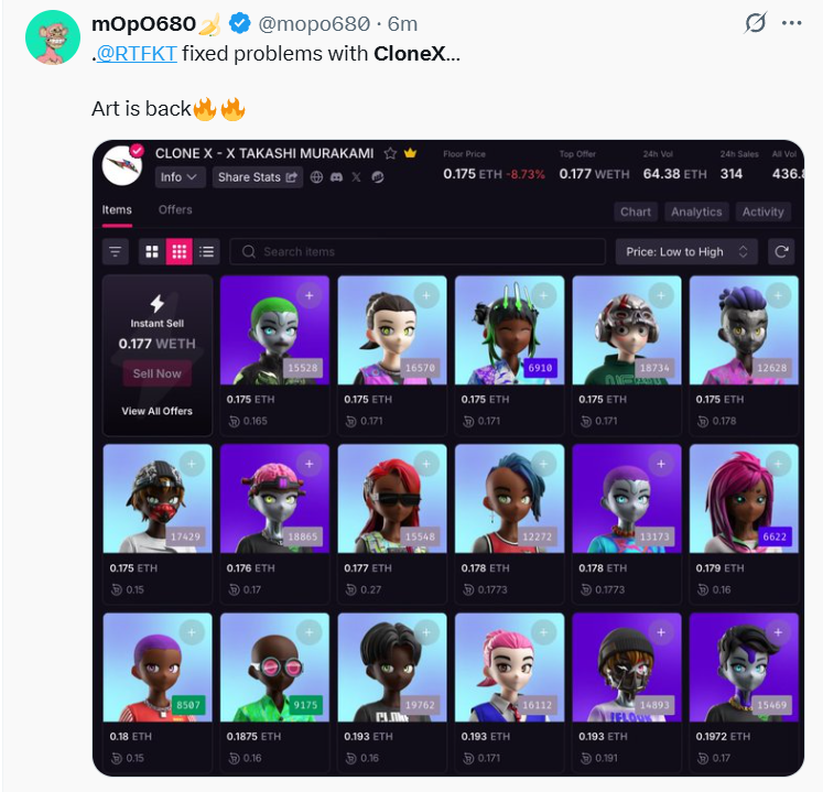 CloudFlare, Crypto Collectibles, Bybit