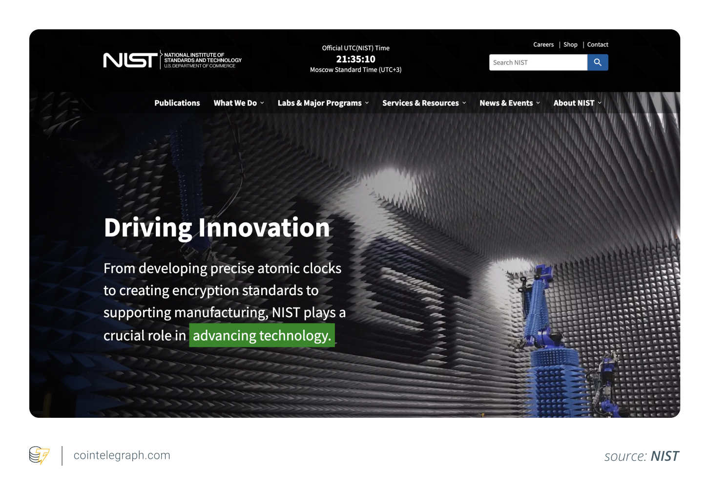 NIST is pushing encryption technology forward