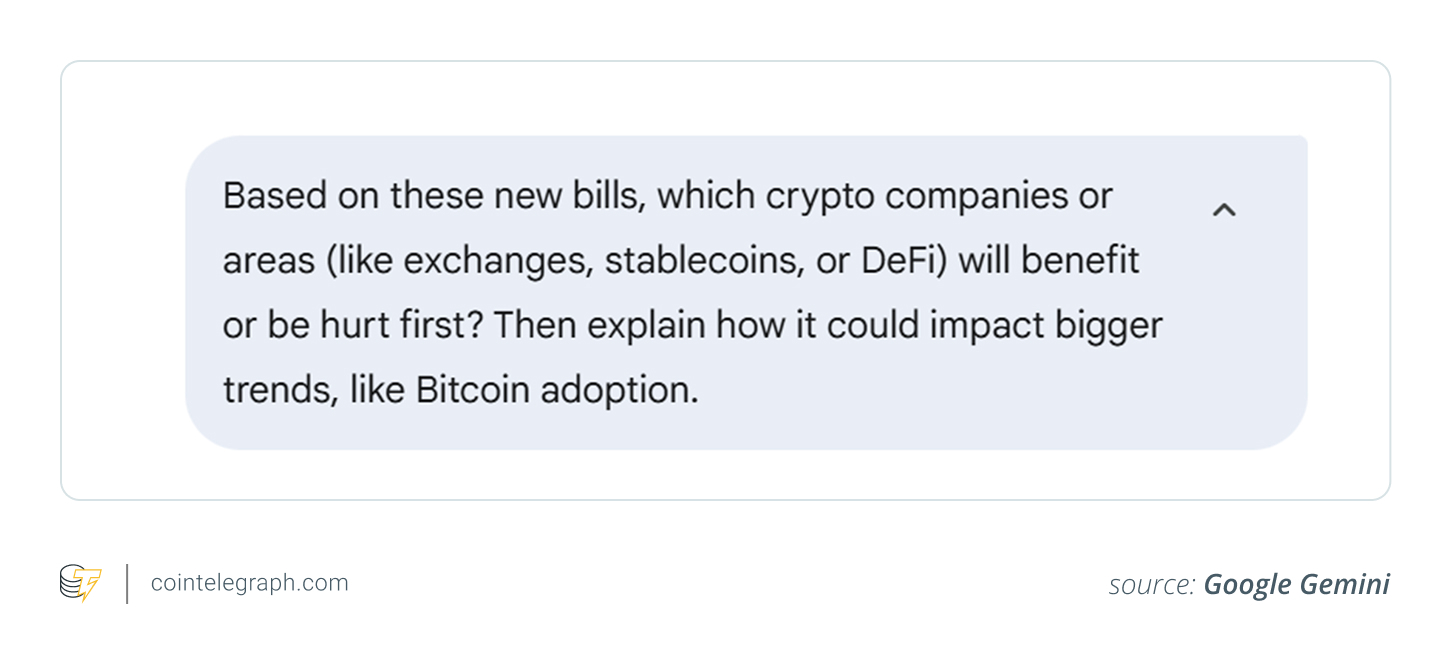 Gemini prompt to gather info about winners_losers post passage of 3 key bills Gemini prompt to gather info about winners_losers post passage of 3 key bills